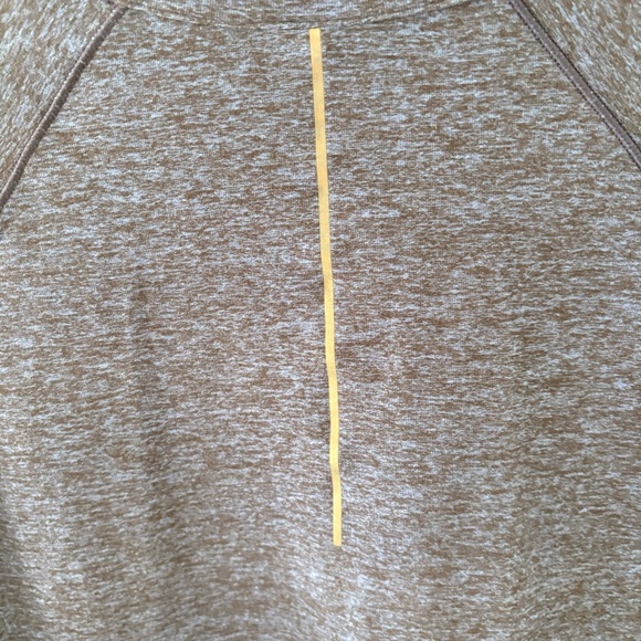 Lululemon Surge Warm 1/2 Zip Heathered Hero Blue. Size Medium. - Picture 6 of 14